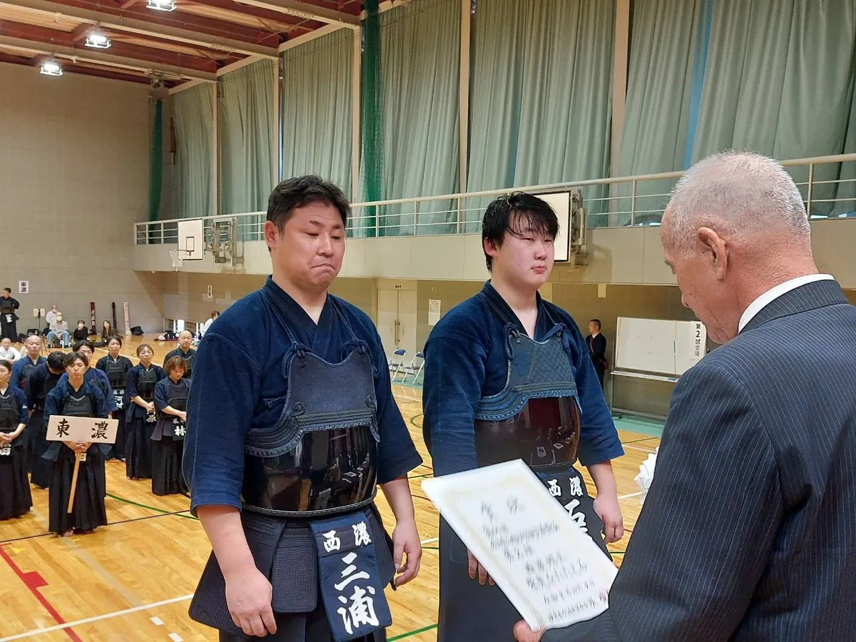 表彰の様子