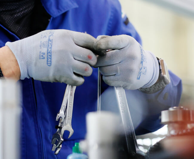 製造組立の現場風景